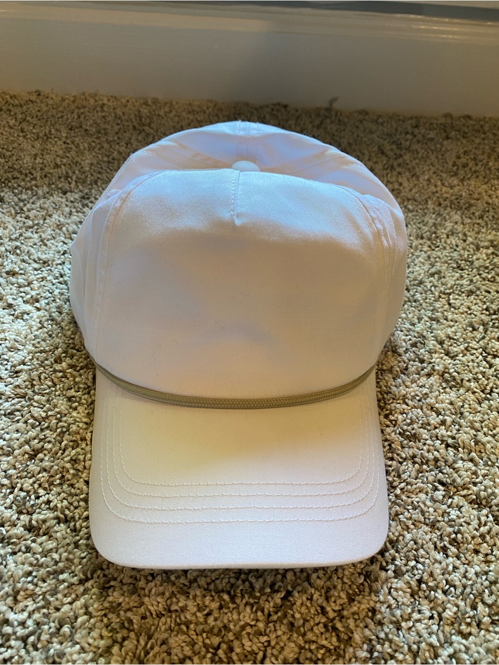 Onward Reserve White Rope-Accent Baseball Cap, One Size